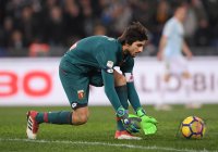 FUSSBALL SERIE A 2017/2018: Torwart Mattia Perin (CFC Genua)