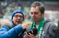 Fussball, 1. Bundesliga  Saison 2013/2014: SV Werder Bremen - Hamburger SV