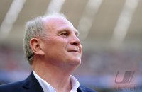 Fussball 1. Bundesliga, Saison 2011/2012: Praesident Uli Hoeness (FC Bayern Muenchen)