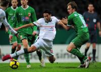 FUSSBALL, DFB Pokal Halbfinale: Bremen - FC Augsburg