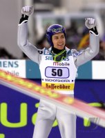 Skispringen  Vierschanzentournee 2001/2002:  SIEGER Sven Hannawald (Deutschland)