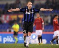 FUSSBALL SERIE A:  Esteban Cambiasso (Inter Mailand)