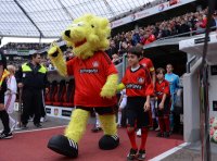 Fussball 1. Bundesliga, Saison 2012/2013:  Bayer 04 Leverkusen - Borussia Moenchengladbach