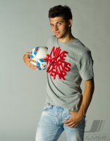 Fussball 1. Bundesliga, Saison 2011/2012: Matthias Zimmermann posiert im exklusiven Fotoshooting