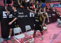 Basketball 1. Bundesliga 17/18 Hauptrunde: Walter Tigers Tuebingen - Telekom Baskets Bonn