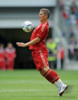Fussball 1. Bundesliga 2011/2012: Bastian Schweinsteiger (FC Bayern Muenchen)