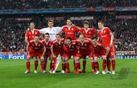 FUSSBALL  International CHL 09/10: FC Bayern  Muenchen - Olympique Lyon