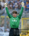 FUSSBALL  1. Bundesliga SC Freiburg-Rostock JUBEL SC