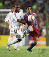 FUSSBALL, Champions League: FC Barcelona - AC Mailand