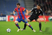 Fussball Champions League  Saison 2010/2011: FC Basel - FC Bayern  Muenchen