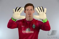 Fussball 1. Bundesliga, Saison 2012/2013, Werder Bremen: Richard Strebinger im exklusiven Pressefoto ULMER Fotoshooting