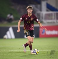 Fussball, Junioren U 17 WM 2025 Belgien - Fidschi, 
Gruppe D