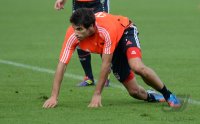 Fussball 1. Bundesliga :  Training beim FC Bayern Muenchen