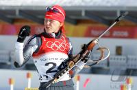 Olympische Spiele 2006 Turin - Training Biathlon Damen