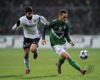 Fussball Champions League  Saison 2010/2011: Bremen - Inter Mailand