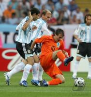 Fussball WM 2006: Holland - Argentinien