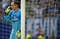 Fussball, 1. Bundesliga  Saison 2014/2015: Hamburger SV - Bayer 04 Leverkusen