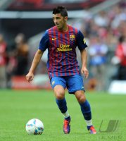 Fussball International Audi Cup 2011: David Villa (Barca)