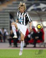 Fussball CHL Juventus-Rapid; Einzelaktion Nedved