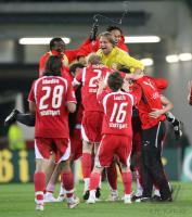 Fussball DFB-Pokal: Wolfsburg - Stuttgart