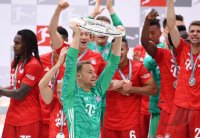 Fussball 1. Bundesliga Saison 18/19: Meister FC Bayern Muenchen