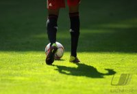 Fussball 1. Bundesliga : Bayern Spieler, ADIDAS BALL TORFABRIK