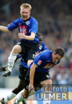 Fussball Bundesliga: Bielefeld - Bremen, Jubel
