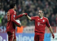 Fussball CHL  Saison 2011/2012:  FC Bayern Muenchen - FC Villarreal