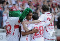 Fussball 1. Bundesliga  Saison 2010/2011:  JUBEL  VfB Stuttgart