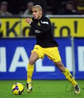 FUSSBALL 1. BUNDESLIGA: Dortmund, ZIDAN Einzelaktion