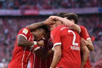 Fussball  1.Bundesliga   Saison 17/18: FC Bayern Muenchen - Borussia Moenchengladbach