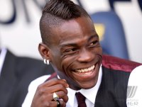 FUSSBALL SERIE A 2013/2014: Mario Balotelli (AC Mailand)