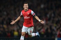 FUSSBALL  CHL  Saison 2013/2014: Arsenal London - SSC Neapel