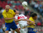 FUSSBALL UEFA Cup VfB Stuttgart - FK Ventspils  Spielszene