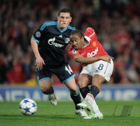 Fussball CHL  Saison 2010/2011:  Manchester United - FC Schalke 04