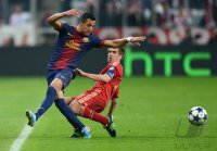FUSSBALL INTERNATIONAL CHL HALBFINALE 12/13: FC Bayern Muenchen - FC Barcelona