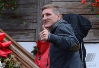 FUSSBALL 1. BUNDESLIGA:  Bastian Schweinsteiger