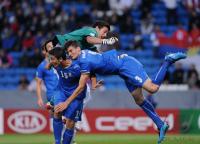 Fussball U 21 EM 2009:  Italien - Serbien
