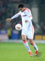 Fussball 1. Bundesliga  Saison 2012/2012: Claudio Pizarro (FC Bayern Muenchen)