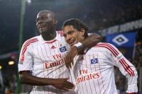 Fussball 1. Bundesliga: Hamburg - Frankfurt