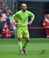 Fussball 1. Bundesliga Saison 14/15: FC Bayern Muenchen - Eintracht Frankfurt