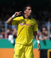 Fussball DFB Pokal : Lucas Barrios  (BVB)