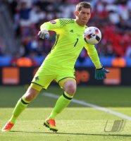 Fussball Europameisterschaft Achtelfinale 2016: Wales - Nordirland