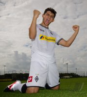 Fussball 1. Bundesliga, Saison 2011/2012: Matthias Zimmermann posiert im exklusiven Fotoshooting