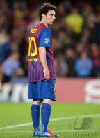 FUSSBALL INTERNATIONAL  CHL HALBFINALE 11/12: Lionel Messi (Barca)