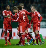Fussball  1. Bundesliga  13/14: JUBEL FC Bayern Muenchen