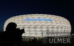 Fussball Stadiontest Allianz Arena