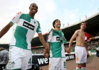 Fussball, 1. Bundesliga: Bremen - Bayern