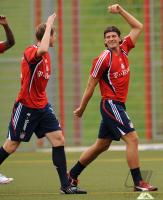 Fussball 1. Bundesliga: Training beim FC Bayern Muenchen
