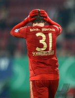 FUSSBALL DFB POKAL  Saison 2012/2013:  FC Augsburg - FC Bayern Muenchen